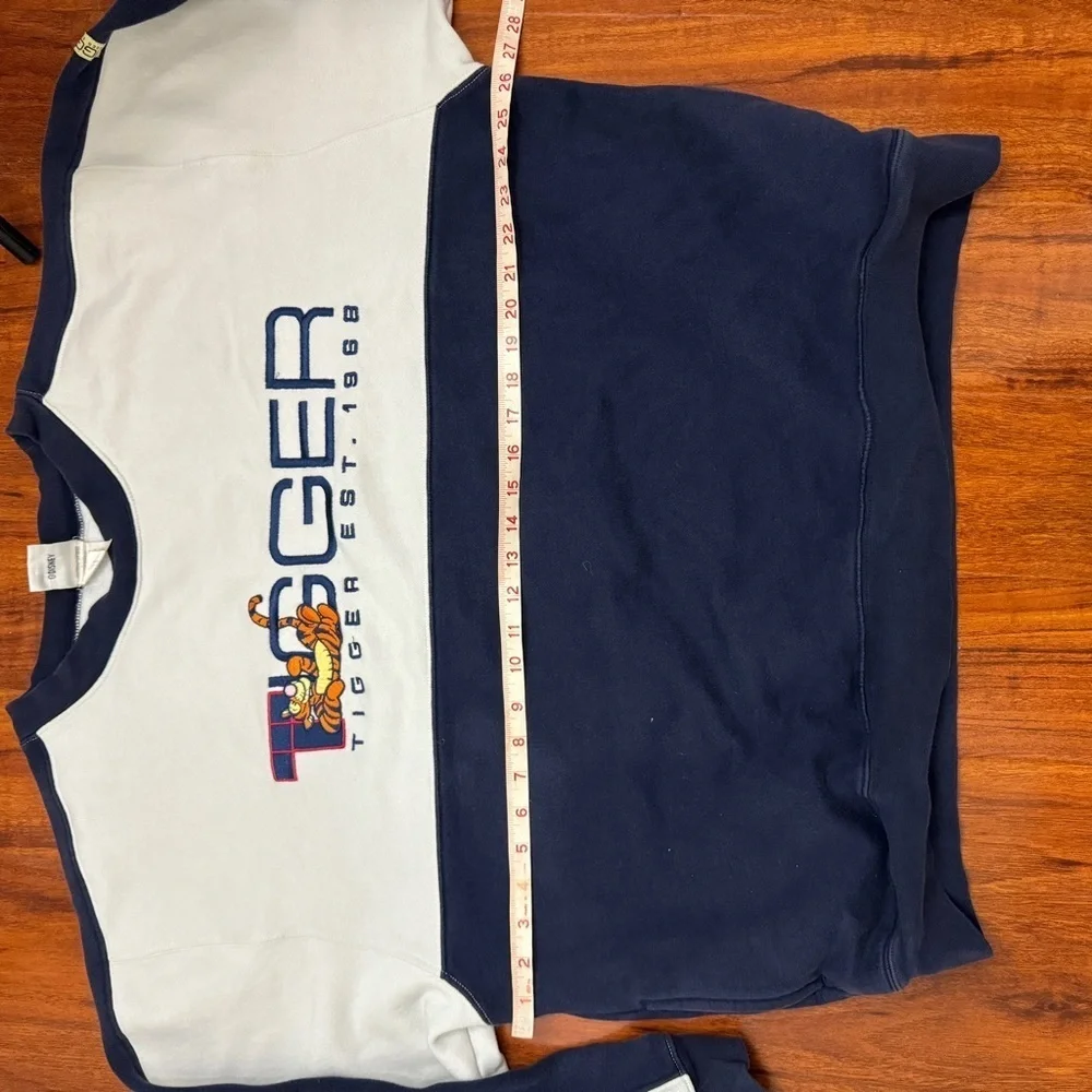 Disneyland Vintage Tigger 1968 Sweatshirt Size XL